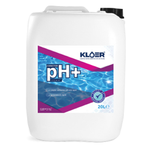 Corector ph+ lichid 20l. Tratare ph apa. Crestere ph apa piscina, spa. Crestere ph apa acida. Crestere valoare ph apa. Corector ph pozitiv lichid.