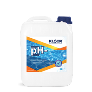 Corector ph- lichid 5l. Scadere ph apa piscina, spa. Tratare ph apa. Tratare ph solutie lichida. Scadere ph apa. Corector ph negativ.