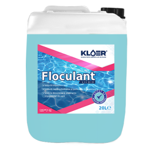 Floculant lichid 20l, limpezire apa piscina. Tratament pentru limpezire apa. Solutie pentru limpezire apa. Tratare apa piscina.