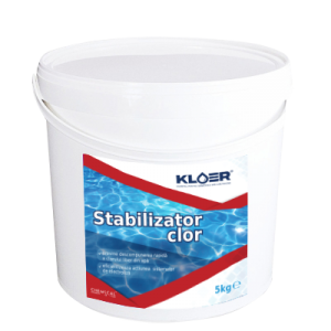 Stabilizator de Clor Kloer 5 kg previne descompunerea rapida a clorului liber din apa si eficientizeaza actiunea sistemelor de electroliza.